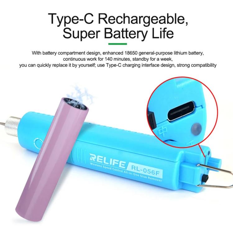 RELIFE RL-056F Wireless Speed Control Integrated Glue Removal Machine Cutting Machine Screen OCA Glue Removal - free shipping - PMC TechLife - Order now!