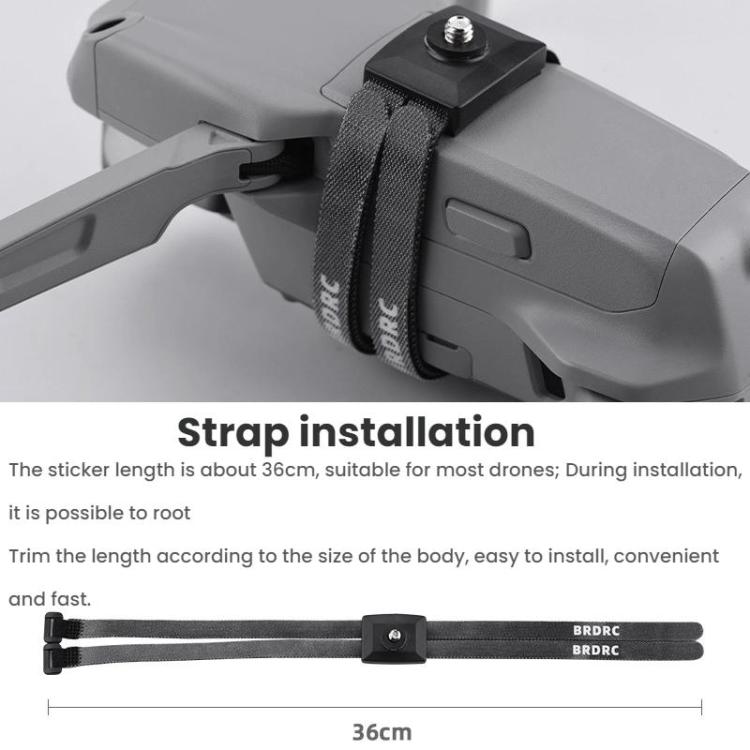 For DJI AIR3/MINI 4PRO BRDRC UAV Upload Bracket, Specification: Holder+Adapter - free shipping - PMC TechLife - Order now!