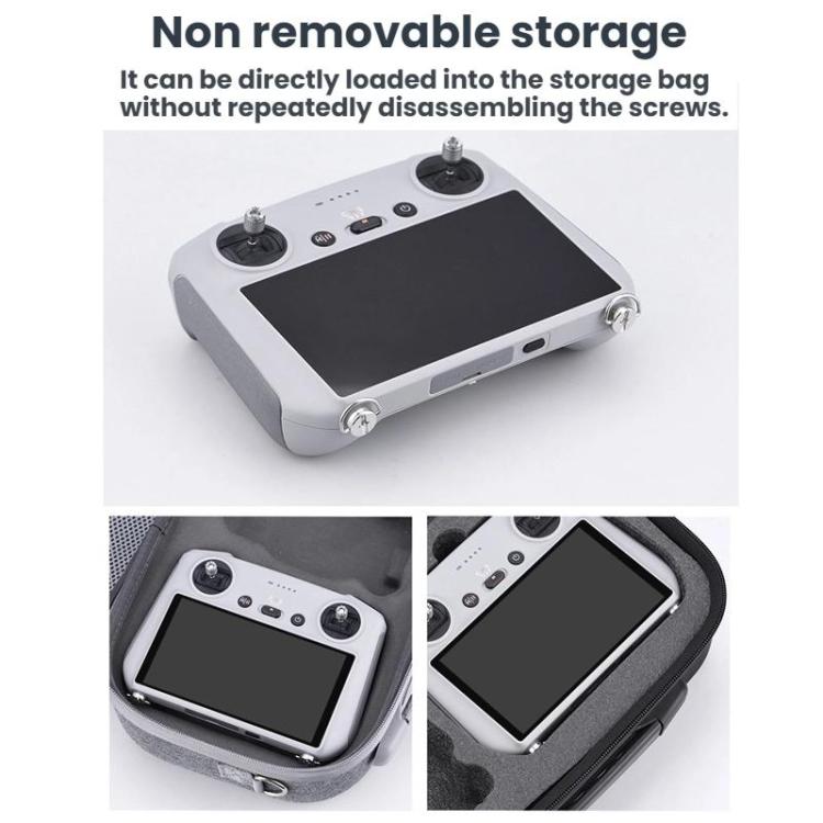 For DJI MINI 3/4 PRO/MAVIC 3 Classic BRDRC Screen Remote Control Strap(Gray/Brown) - free shipping - PMC TechLife - Order now!