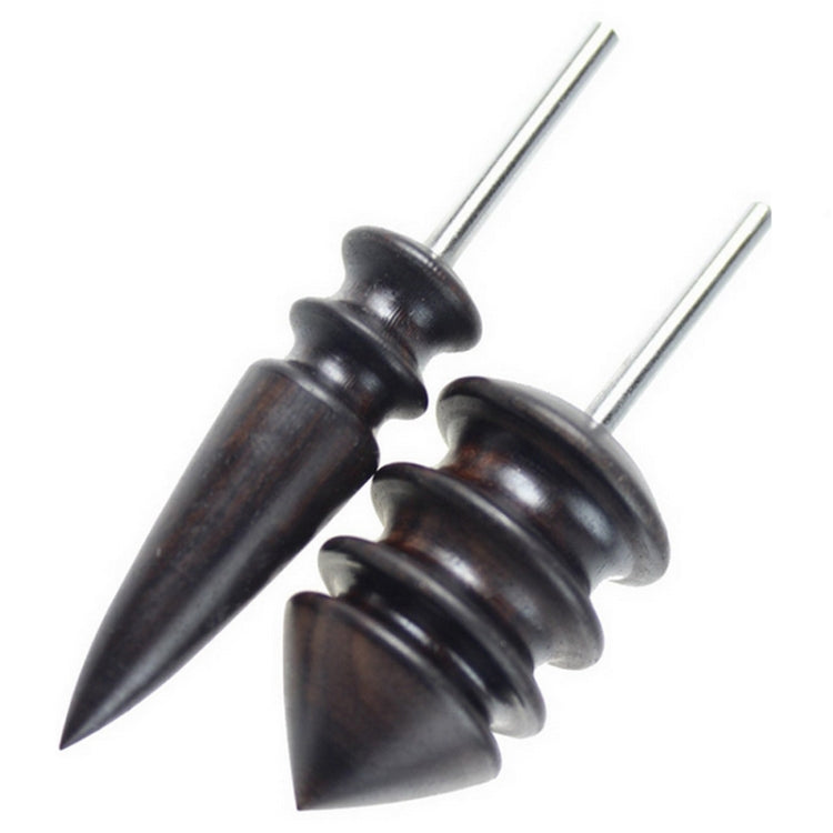 Leather Tool Edge Electric Polishing Slicker Flat Pointed Head Sandalwood Leathers Craft DIY Tools Tip Burnisher(S) - Abrasive Tools & Accessories by PMC TechLife | Online Shopping South Africa | PMC TechLife