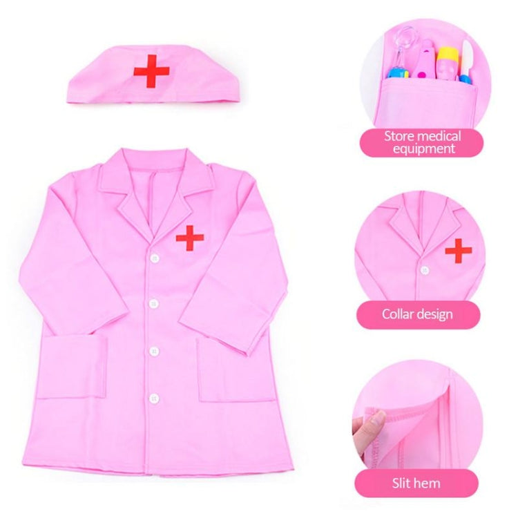 Small Nurses Serve Doctors Cosplay Experience Clothing with Children Toys and Gifts(Pink) - Pretend Play Toys by PMC Jewellery | Online Shopping South Africa | PMC Jewellery