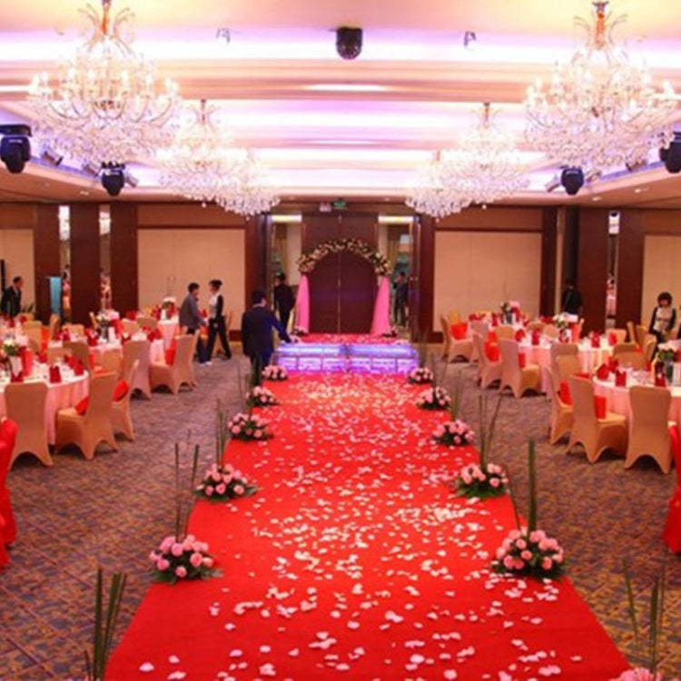 1000pcs / 10 Pack Artificial Wedding Rose Petals Flowers Wedding Decorations(Orange) - Decorative Flowers & Wreaths by PMC TechLife | Online Shopping South Africa | PMC TechLife