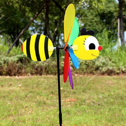 3D Cartoon Animal Cloth Windmill Children Toys Outdoor Decoration, Random Style Delivery - Toy Sports by PMC Jewellery | Online Shopping South Africa | PMC Jewellery