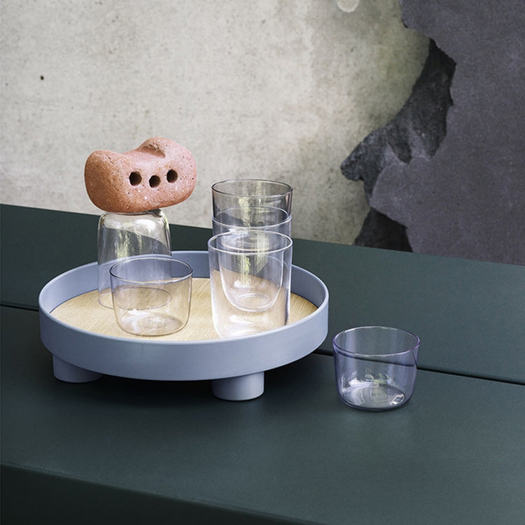 Multifunctional Storage Fruit Tray Cup Perfume Debris Desktop Decoration Plate Tray(Dark Red) - free shipping - PMc TechLife - Order now!