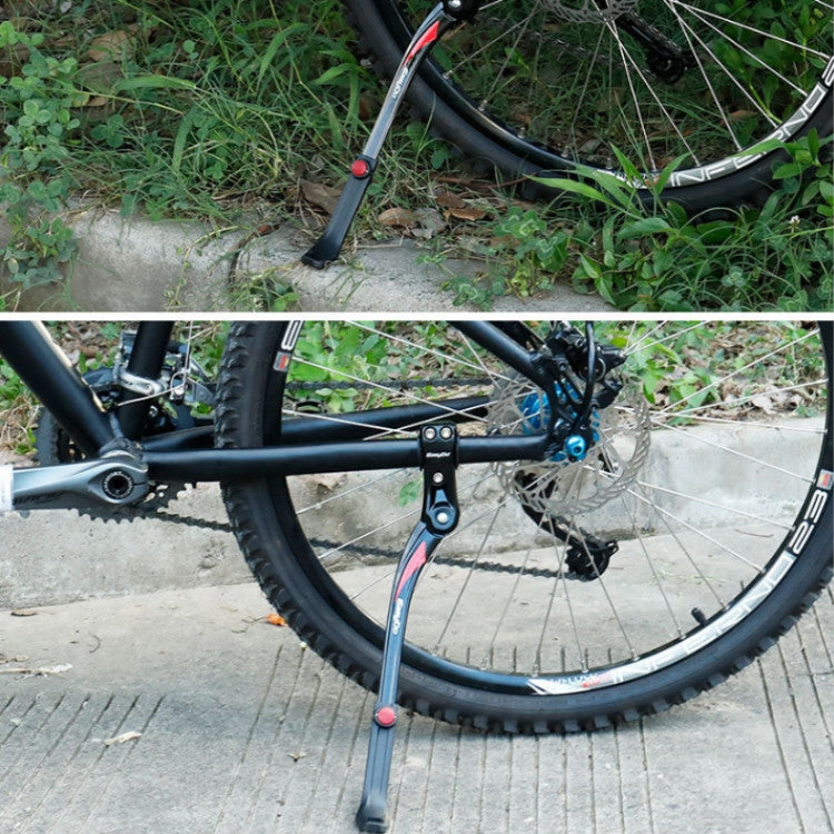 DEEMOUNT Bicycle Aluminum Alloy Foot Support Parking Rack(Silver Label) - free shipping - PMC TechLife - Order now!
