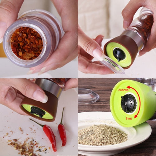 Multi-Function Seasoning Tank Kitchen Gadget Manual Creative Pepper Grinder(Coffee) - Condiment Bottles & Hip Flasks by PMC TechLife | Online Shopping South Africa | PMC TechLife | Buy Now Pay Later Mobicred