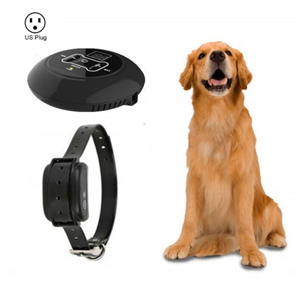 Electronic Fence Wireless Pet Training Device Bark Stop, Plug Type:US Plug(With 1 Collar) - Training Aids by PMC Jewellery | Online Shopping South Africa | PMC Jewellery | Buy Now Pay Later Mobicred