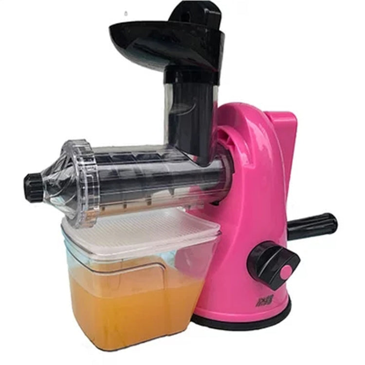 Multifunction Home Manual Juicer Apple Orange Wheatgrass Portable DIY Juicer(Red) - free shipping - PMC TechLife - Order now!