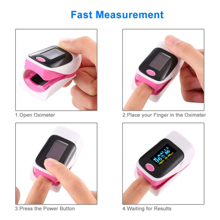 AB-80 Precision Finger Pulse Oximeter Blood Oxygen Monitor(Green) - free shipping - PMC TechLife - Order now!