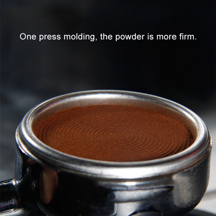 Macaron Stainless Steel Coffee Powder Flat Powder Filling Device, Specification:Flat(Black) - free shipping - PMC TechLife - Order now!
