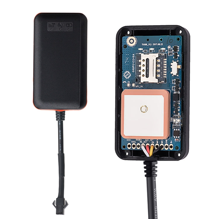 TK108 2G 2PIN Realtime Car Truck Vehicle Tracking GSM GPRS GPS Tracker, Support AGPS - Car Tracker by PMC TechLife | Online Shopping South Africa | PMC TechLife | Buy Now Pay Later Mobicred
