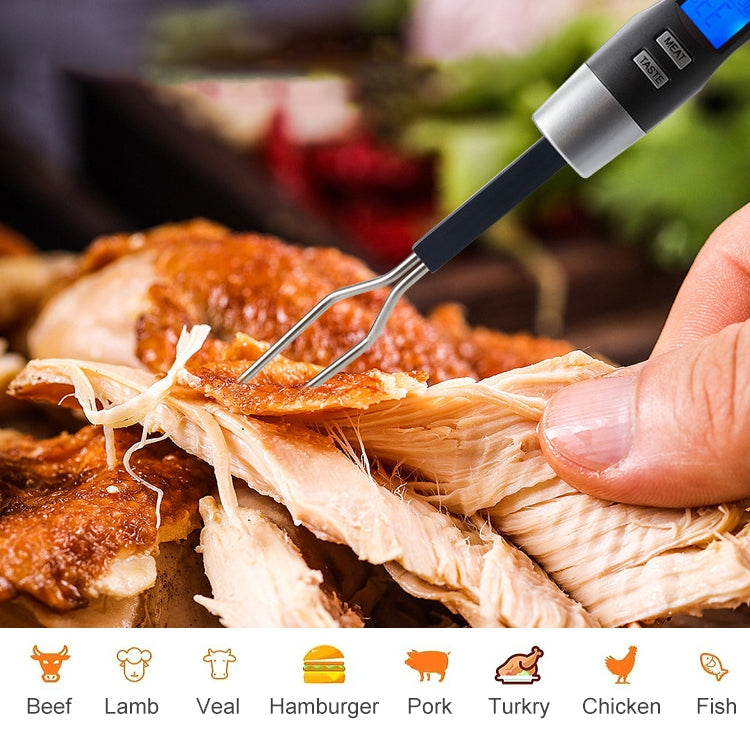 TS-BN60 Kitchen Food Cooking Double Fork Thermometer with Backlight - Cooking Thermometers by PMC TechLife | Online Shopping South Africa | PMC TechLife | Buy Now Pay Later Mobicred