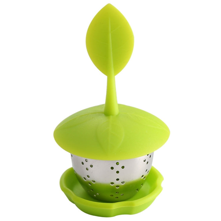 Stainless Steel Silicone Hanging Tea Bag Tea Strainers (Green) - Tea Strainers by PMC TechLife | Online Shopping South Africa | PMC TechLife