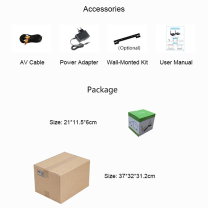 Measy AV530-2 5.8GHz Wireless Audio / Video Transmitter + 2 Receiver, Transmission Distance: 300m, US Plug - Set Top Box & Accessories by Measy | Online Shopping South Africa | PMC Jewellery | Buy Now Pay Later Mobicred