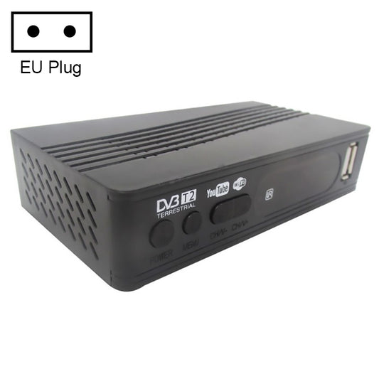 T15-T2 1080P Full HD DVB-TC/C Receiver Set-Top Box, EU Plug - DVB-T & Analog Solutions by PMC Jewellery | Online Shopping South Africa | PMC Jewellery | Buy Now Pay Later Mobicred