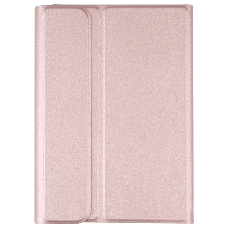 A06 Detachable Lambskin Texture Ultra-thin TPU Bluetooth Keyboard Leather Tablet Case with Stand For iPad mini 6 (Rose Gold) - For iPad mini by PMC TechLife | Online Shopping South Africa | PMC TechLife