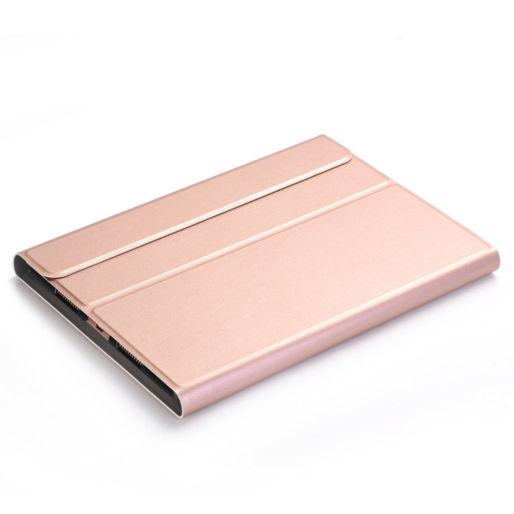 AW11-A Detachable Lambskin Texture Ultra-thin TPU Bluetooth Keyboard Leather Tablet Case with Touchpad & Stand For Huawei MatePad 11 2021(Rose Gold) - Huawei Keyboard by PMC Jewellery | Online Shopping South Africa | PMC Jewellery