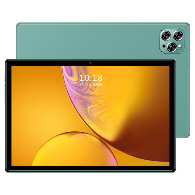 X09 10.1 inch 4G LTE Tablet PC, 4GB+64GB, Android 8.1 MTK6755 Octa Core, Support Dual SIM, EU Plug (Green) - free shipping - PMc TechLife - Order now!