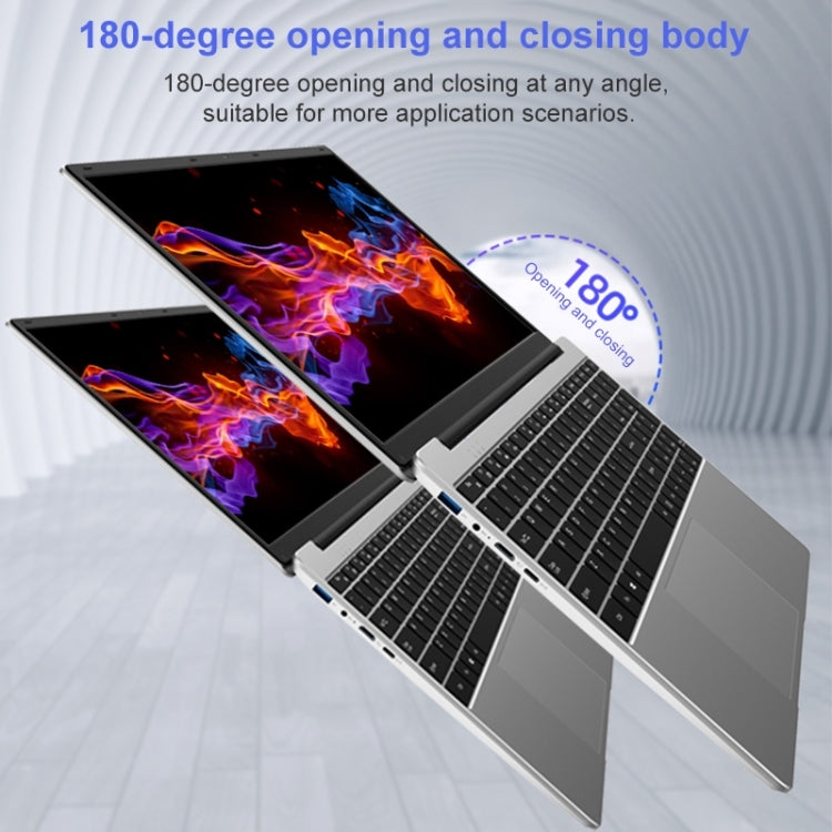 Jumper EZbook S7 15.6 inch Laptop, 12GB+256GB, Windows 11 Intel Alder Lake N95 Quad Core, US Plug(Grey) - Jumper by jumper | Online Shopping South Africa | PMC Jewellery | Buy Now Pay Later Mobicred