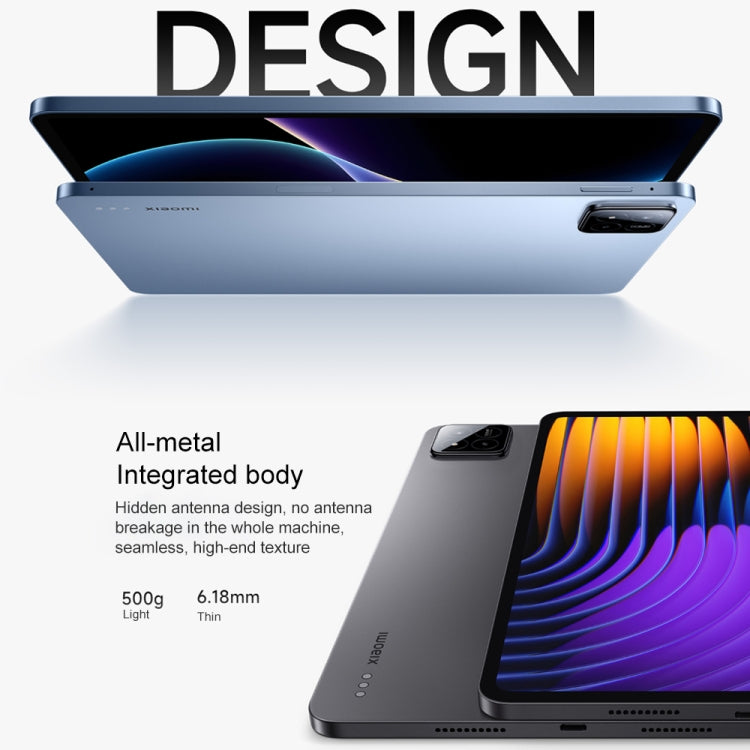 Xiaomi Pad 7 Pro 11.2 inch, 8GB+256GB, HyperOS 2 Qualcomm Snapdragon 8s Gen3 Octa Core (Blue) - free shipping - PMc TechLife - Order now!