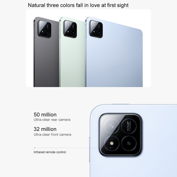 Xiaomi Pad 7 Pro 11.2 inch, 8GB+256GB, HyperOS 2 Qualcomm Snapdragon 8s Gen3 Octa Core (Blue) - free shipping - PMc TechLife - Order now!