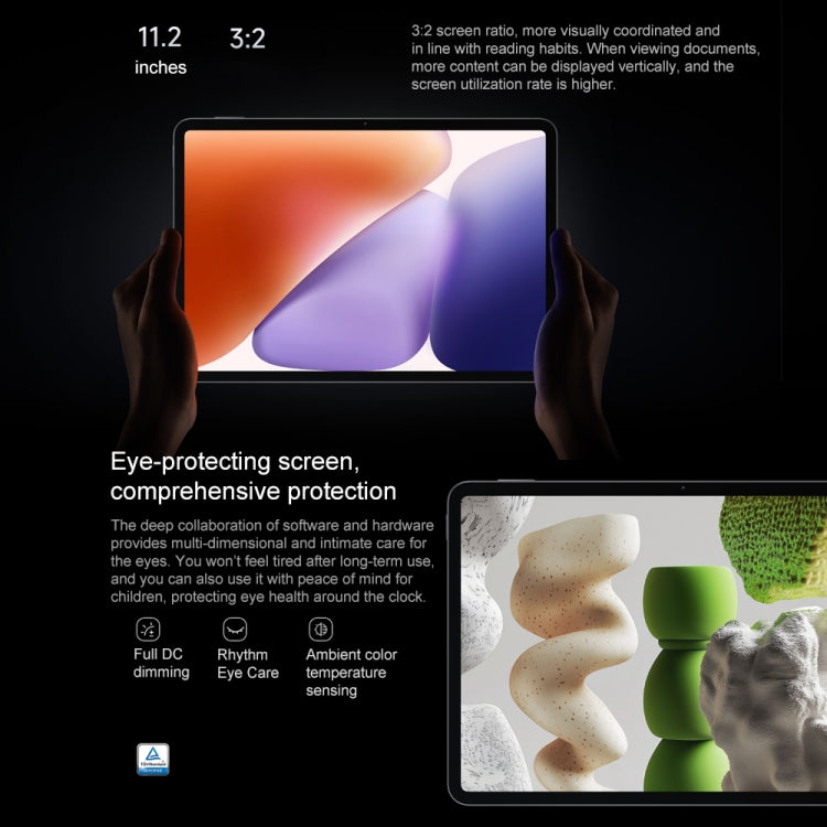 Xiaomi Pad 7 Pro 11.2 inch Soft Light Screen, 12GB+256GB, HyperOS 2 Qualcomm Snapdragon 8s Gen3 Octa Core (Black) - free shipping - PMc TechLife - Order now!