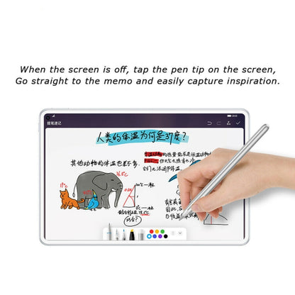 Original Huawei M-Pencil 160mm Stylus Pen + 2 Spare Nibs Set for Huawei MatePad Pro / MatePad(Silver) - Stylus Pen by Huawei | Online Shopping South Africa | PMC Jewellery | Buy Now Pay Later Mobicred