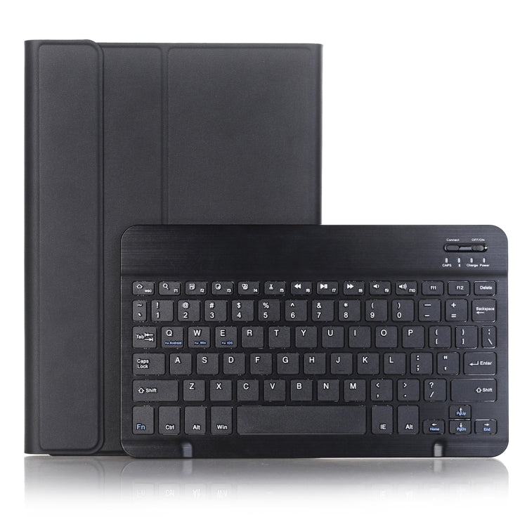 Detachable Bluetooth Keyboard Ultrathin Horizontal Flip Leather Tablet Case for Huawei MediaPad M5 10.8 inch, with Holder(Black) - Huawei Keyboard by PMC Jewellery | Online Shopping South Africa | PMC Jewellery