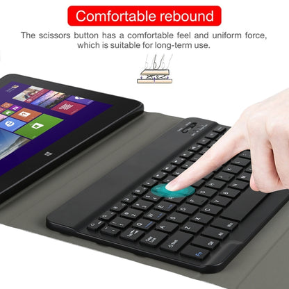 AM12 2 in 1 Removable Bluetooth Keyboard + Protective Leather Tablet Case with Holder for Lenovo Tab P11 (Tab-J606F)(Black) - Lenovo Keyboard by PMC Jewellery | Online Shopping South Africa | PMC Jewellery