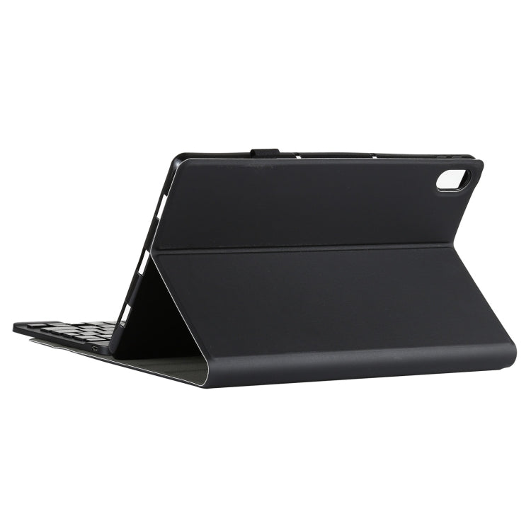 AM12 2 in 1 Removable Bluetooth Keyboard + Protective Leather Tablet Case with Holder for Lenovo Tab P11 (Tab-J606F)(Black) - Lenovo Keyboard by PMC TechLife | Online Shopping South Africa | PMC TechLife