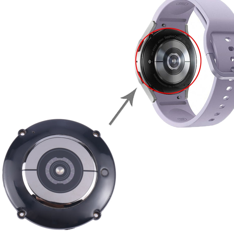 Original Back Cover Full Assembly For Samsung Galaxy Watch5 40mm SM-R900 (Black) - free shipping - PMc TechLife - Order now!