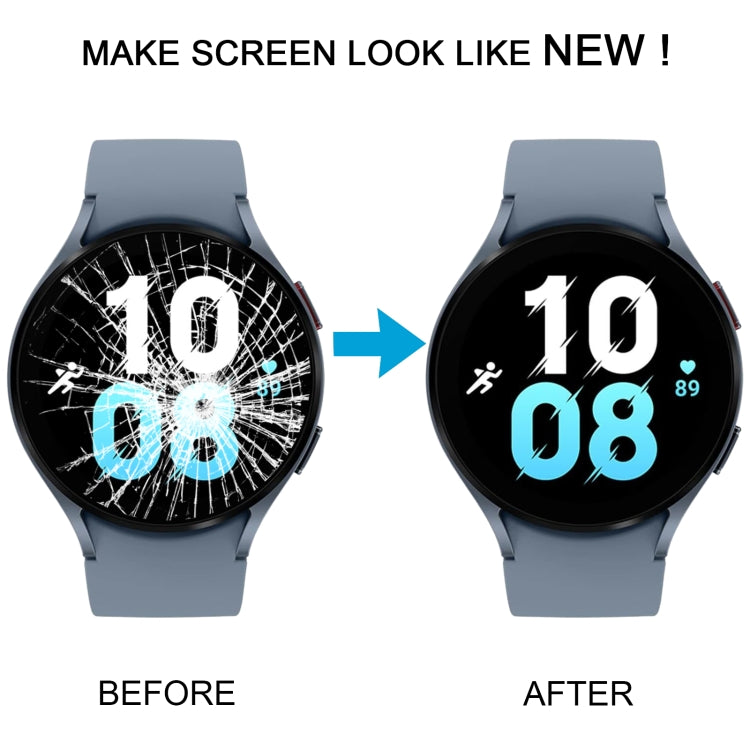 Original LCD Screen Digitizer Full Assembly with Frame for Samsung Galaxy Watch5 44mm SM-R910/R915 (Silver) - free shipping - PMc TechLife - Order now!