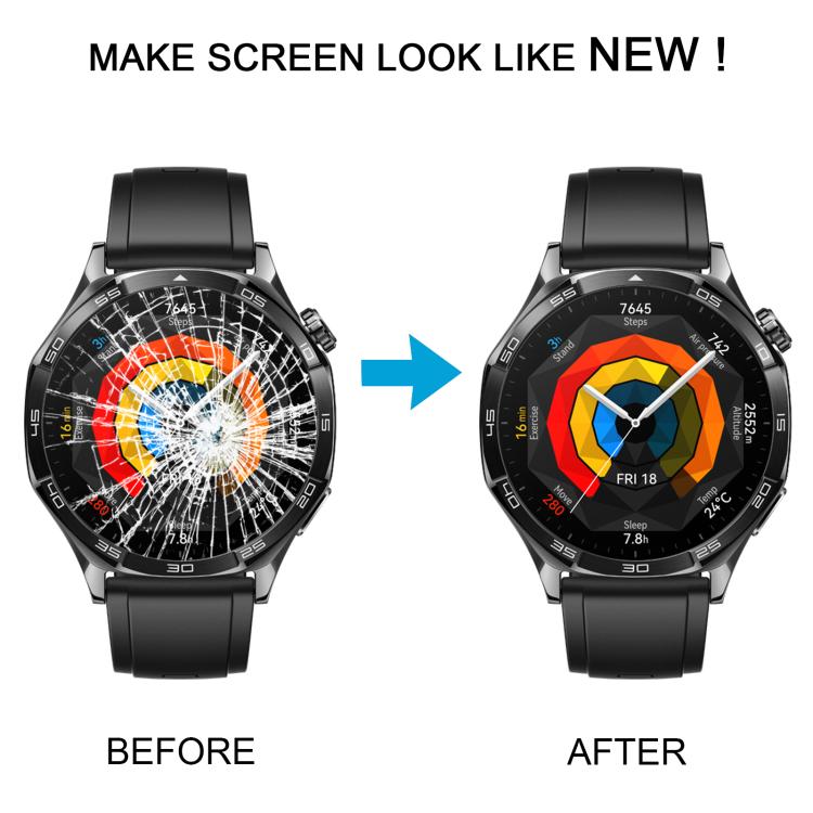 For Huawei Watch GT 5 46mm Original LCD Screen Digitizer Full Assembly With Frame (Silver) - free shipping - PMC TechLife - Order now!