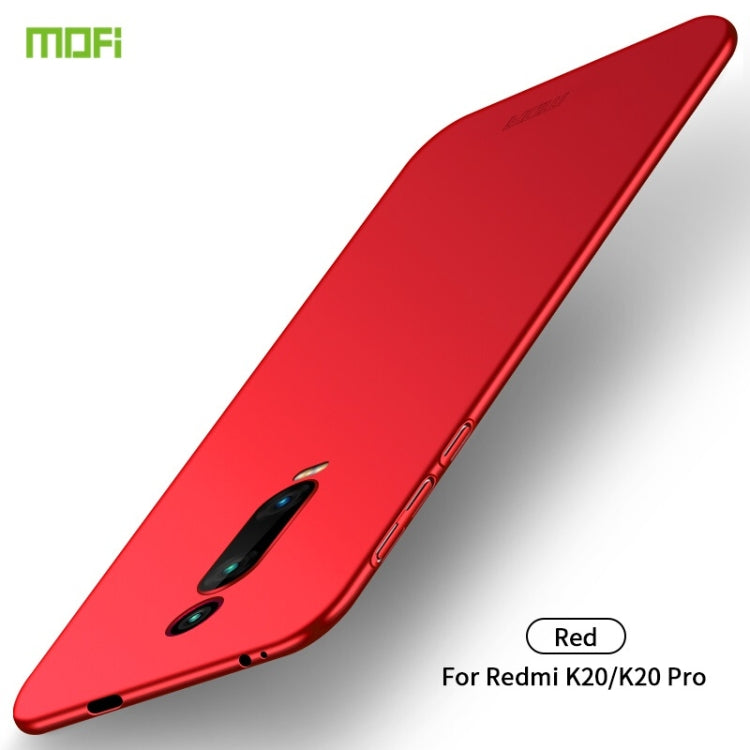 MOFI Frosted PC Ultra-thin Hard Case for Xiaomi Redmi K20(Red) - Xiaomi Cases by MOFI | Online Shopping South Africa | PMC Jewellery