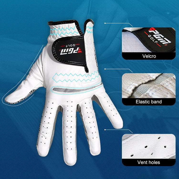 PGM Golf Sheepskin Anti-Slip Single Gloves for Men(Size: 27-Left Hand) - Safety Gloves by PGM | Online Shopping South Africa | PMC TechLife | Buy Now Pay Later Mobicred