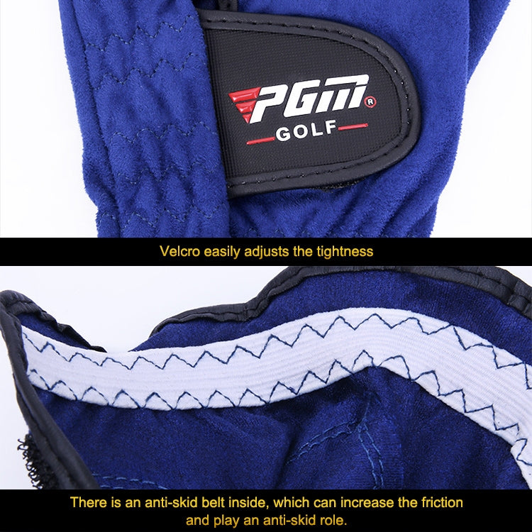 PGM Golf Microfiber Cloth Breathable Single Gloves for Men(Size: 23-Left Hand) - Safety Gloves by PGM | Online Shopping South Africa | PMC TechLife | Buy Now Pay Later Mobicred