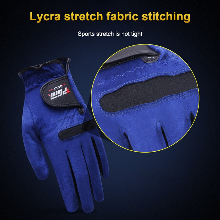 PGM Golf Microfiber Cloth Breathable Single Gloves for Men(Size: 25-Left Hand) - Safety Gloves by PGM | Online Shopping South Africa | PMC TechLife | Buy Now Pay Later Mobicred