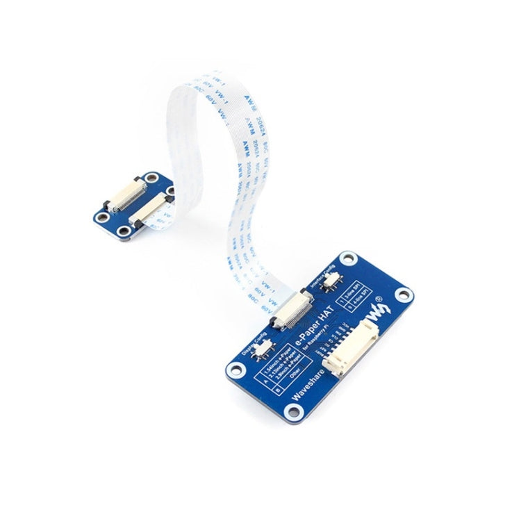 Waveshare 7.5 inch 640x384 E-Ink Display HAT for Raspberry Pi, Three-color, SPI Interface - free shipping - PMC TechLife - Order now!