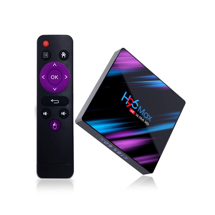 H96 Max-3318 4K Ultra HD Android TV Box with Remote Controller, Android 9.0, RK3318 Quad-Core 64bit Cortex-A53, WiFi 2.4G/5G, Bluetooth 4.0, 4GB+32GB - RK3318 by PMC Jewellery | Online Shopping South Africa | PMC Jewellery | Buy Now Pay Later Mobicred