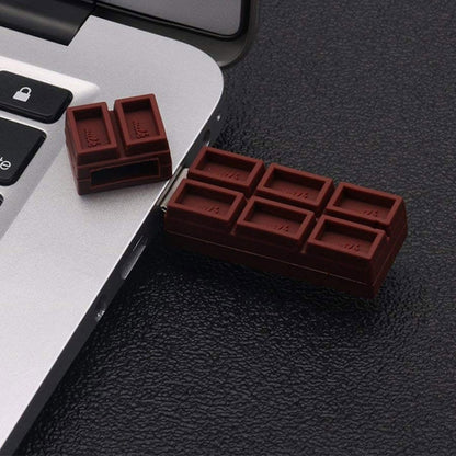 MicroDrive 128GB USB 2.0 Creative Chocolate U Disk - USB Flash Drives by MicroDrive | Online Shopping South Africa | PMC Jewellery | Buy Now Pay Later Mobicred