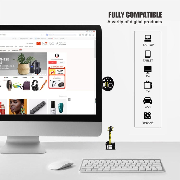 MicroDrive 128GB USB 2.0 Medium Violin U Disk - free shipping - PMC Jewellery - Order now!