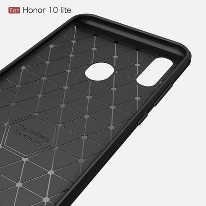 Carbon Fiber Texture TPU Shockproof Case For Huawei Honor 10 Lite / P Smart 2019 - Honor Cases by PMC Jewellery | Online Shopping South Africa | PMC Jewellery