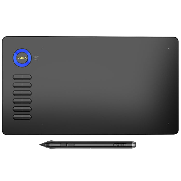 VEIKK A15 10x6 inch 5080 LPI Smart Touch Electronic Graphic Tablet, with Type-C Interface(Blue) -  by VEIKK | Online Shopping South Africa | PMC Jewellery | Buy Now Pay Later Mobicred