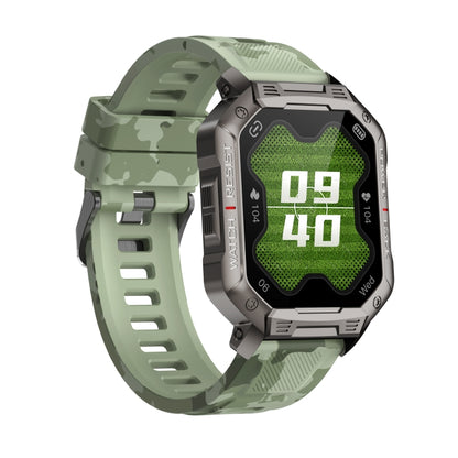 HAMTOD NX3 1.83 inch Smart Watch, Support Bluetooth Call / Sleep / Heart Rate / Blood Oxygen / Blood Pressure Monitoring(Camouflage) - Smart Watches by HAMTOD | Online Shopping South Africa | PMC Jewellery | Buy Now Pay Later Mobicred