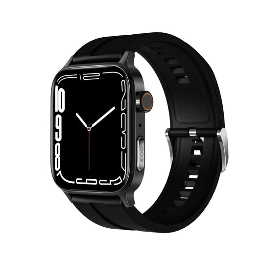 HAMTOD GT22 1.85 inch TFT Screen Health Smart Watch, Support Bluetooth Call / Plateau Blood Oxygen / Skin Health / Body Temperature / Arrhythmia / TI Heart Rate Monitoring (Black) - Smart Watches by HAMTOD | Online Shopping South Africa | PMC Jewellery | Buy Now Pay Later Mobicred