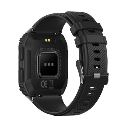 HAMTOD T3 1.95 inch Three Defenses Sport Smart Watch, Support BT Call / Sport Modes / Sleep / Heart Rate / Blood Oxygen / Blood Pressure Monitoring(Black) - Smart Watches by HAMTOD | Online Shopping South Africa | PMC Jewellery | Buy Now Pay Later Mobicred