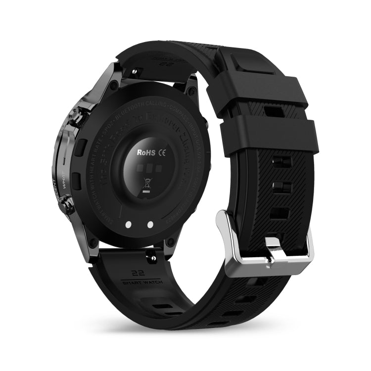 HAMTOD GT45 1.6 inch Waterproof Smart Watch, Support Bluetooth Call / Heart Rate / Blood Oxygen Monitoring / NFC (Black) - Smart Watches by HAMTOD | Online Shopping South Africa | PMC Jewellery | Buy Now Pay Later Mobicred