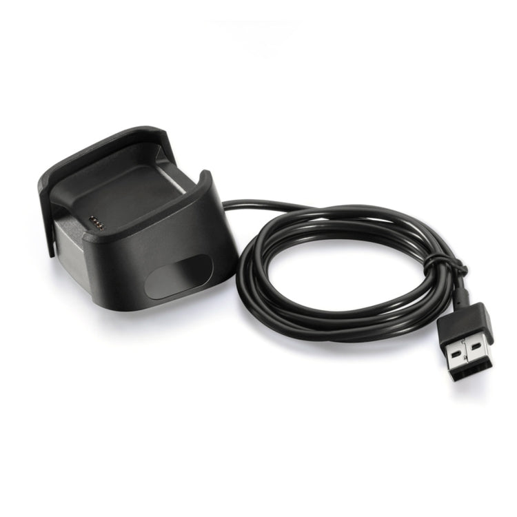 Replacement USB Charger Charging Cable Dock Adapter for Fitbit Versa Smartwatch, Cable Length: 1m(Black) - Charger by PMC TechLife | Online Shopping South Africa | PMC TechLife | Buy Now Pay Later Mobicred