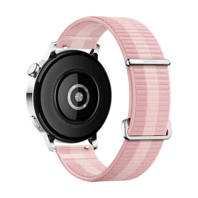 HUAWEI WATCH GT 3 Smart Watch 42mm Braided Wristband, 1.32 inch AMOLED Screen, Support Heart Rate Monitoring / GPS / 7-days Battery Life / NFC(Pink) - Wearable Devices by Huawei | Online Shopping South Africa | PMC Jewellery | Buy Now Pay Later Mobicred