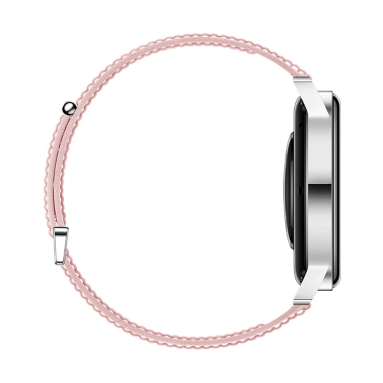 HUAWEI WATCH GT 3 Smart Watch 42mm Braided Wristband, 1.32 inch AMOLED Screen, Support Heart Rate Monitoring / GPS / 7-days Battery Life / NFC(Pink) - Wearable Devices by Huawei | Online Shopping South Africa | PMC Jewellery | Buy Now Pay Later Mobicred